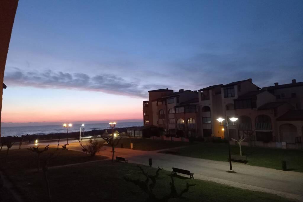T2, VUE sur MER, TERRASSE, Parking Privé Le Barcarès Exterior foto